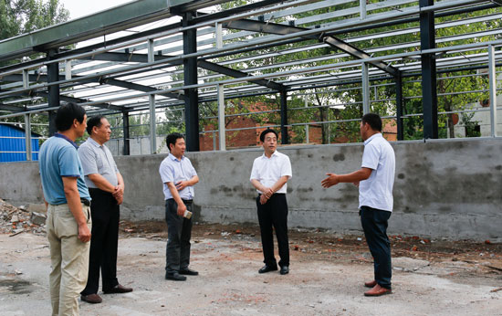 张书民督导调研扶贫就业创业基地建设和燃煤九游J9(中国)拆改工作 中国财经新闻网 www.prcfe.com