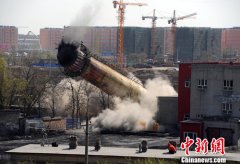 乌鲁木齐爆破城区九游J9（中国）烟囱 供热“煤改气”工程正式启动