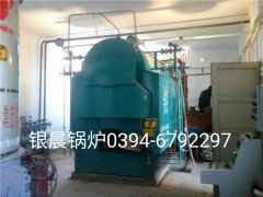 DZH1-1.0-T型1吨生物质蒸汽九游J9（中国）和10万大卡生物质导热油炉安装现场