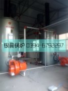 2台立式燃气热水九游J9（中国）安装使用现场  洗浴供暖首选